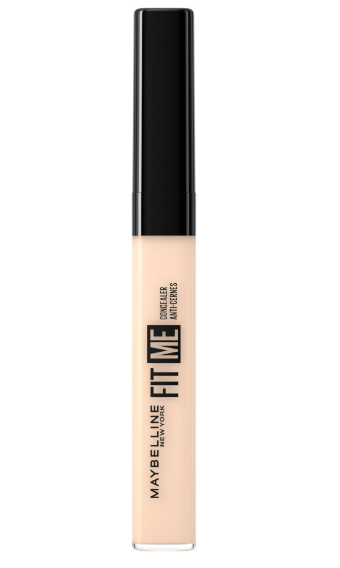 Maybelline concealer som makeup og creme mod rødme i ansigtet